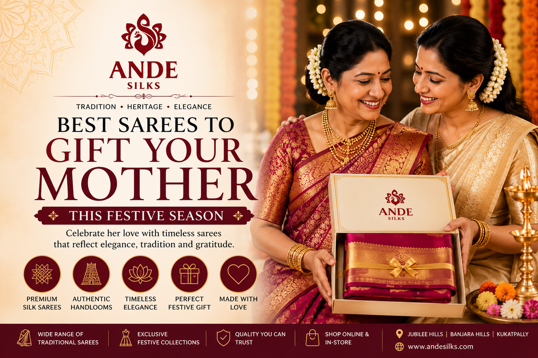 Best Sarees to Gift Your Mother This Festive Season