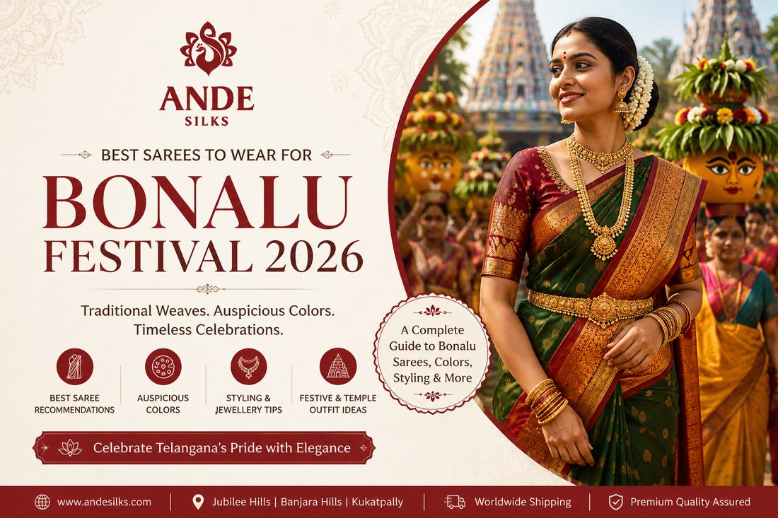 Best Sarees to Wear for Bonalu Festival 2026