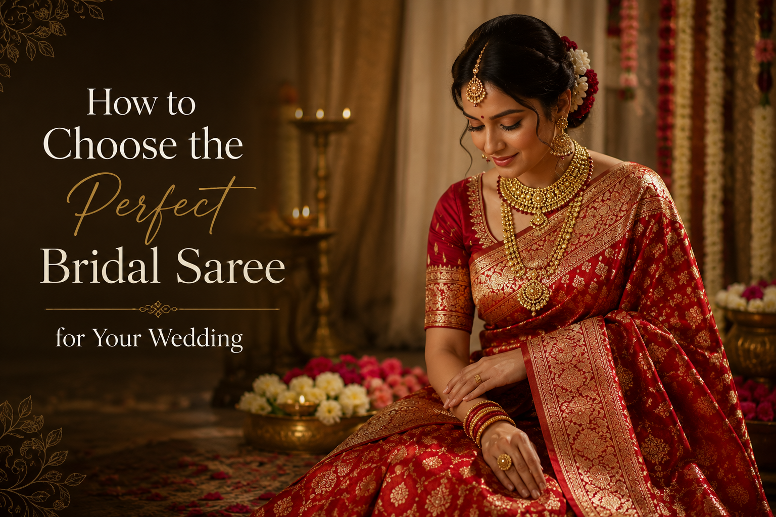 How to Choose the Perfect Bridal Saree for Your Wedding