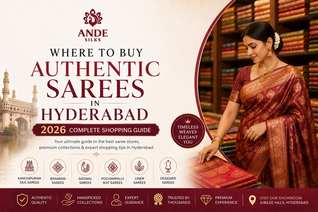 Where to Buy Authentic Sarees in Hyderabad 2026 Complete Shopping Guide