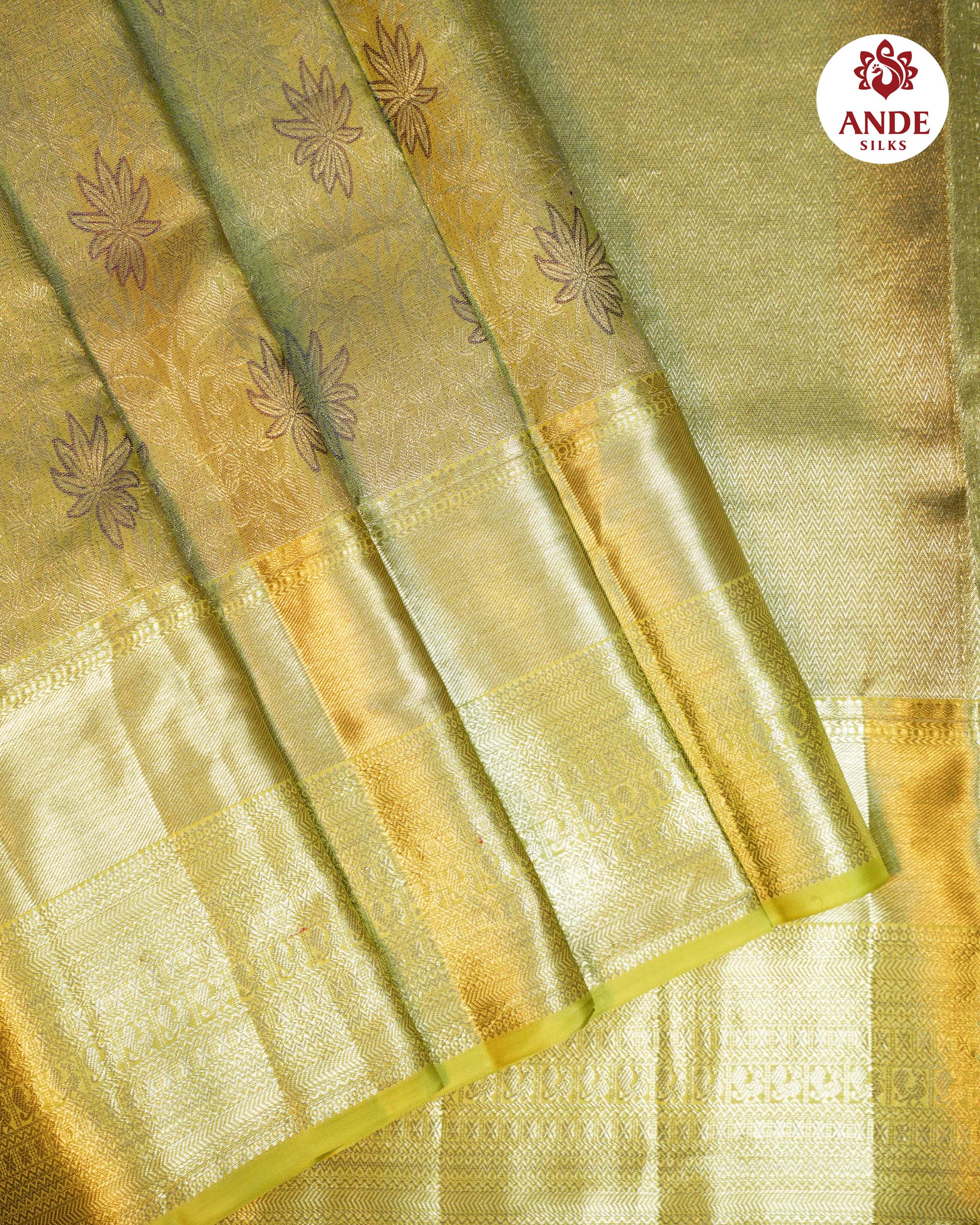 Kanchiuram Meena All Over Special Saree
