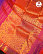 Purple Kanchi Pattu Special Butties Saree