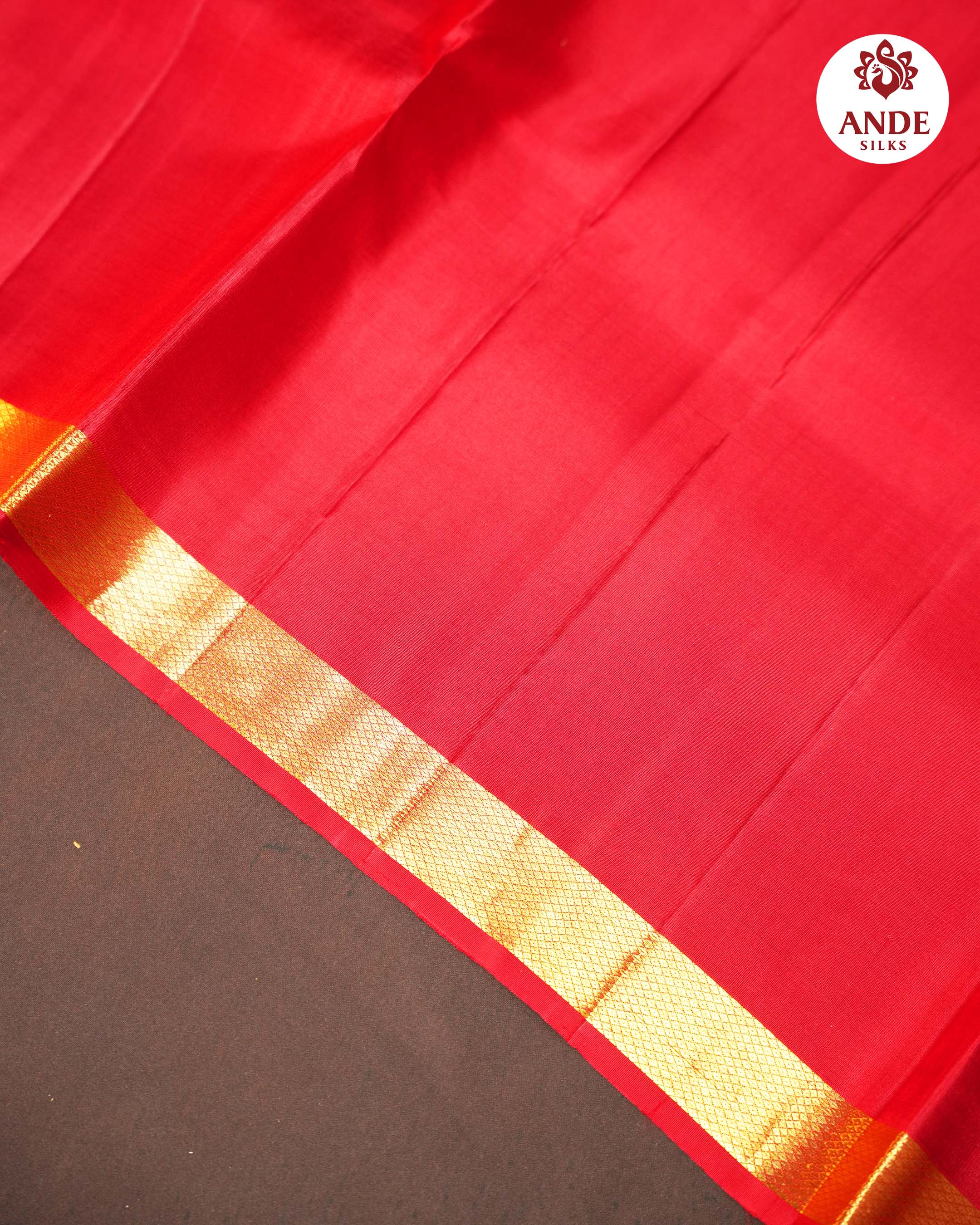 Lavender Pink Kanchipuram Meena Border Saree