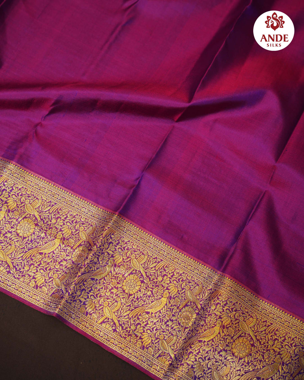 Sky Blue Kanchipuram Meena Border Silk Saree