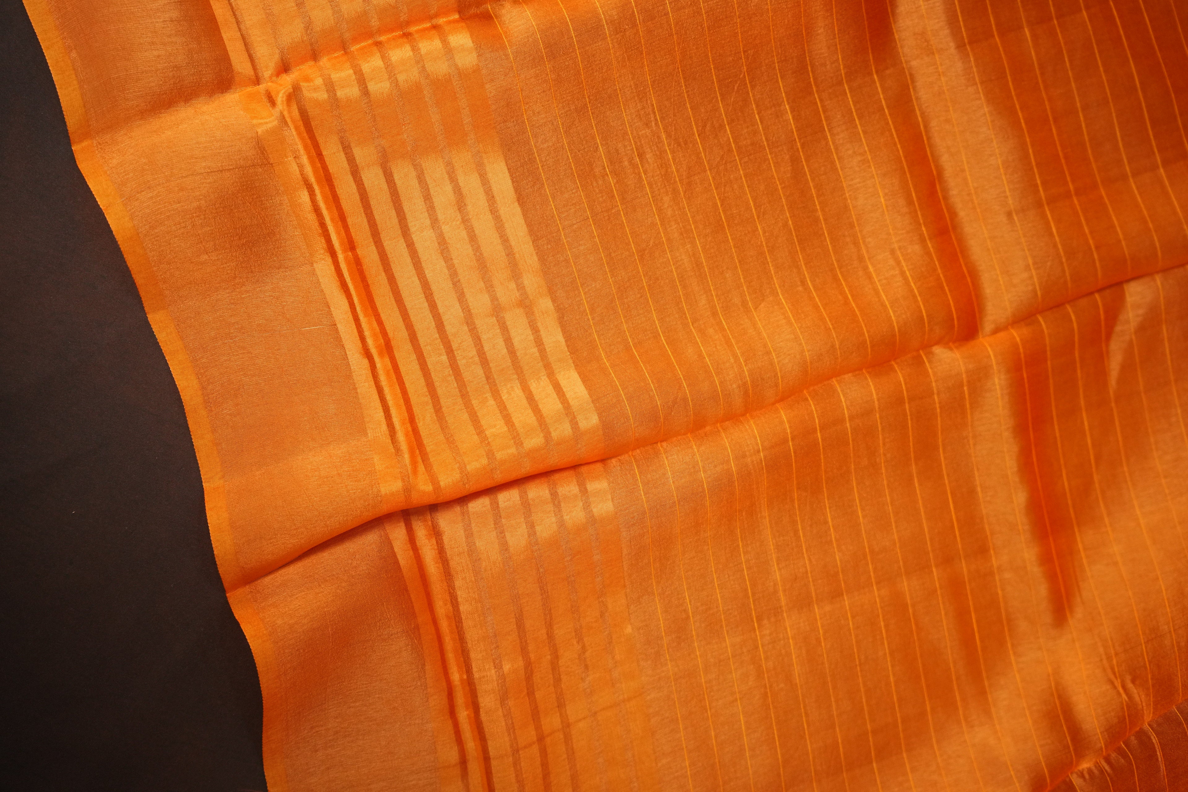 Banarasi Orange Saree Collection