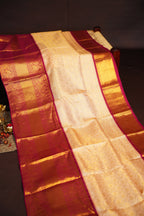 Kanchi Pattu Saree Bridal Collection – Elegant Gold & Pink Silk