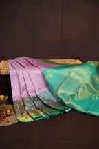 Kanchi Pattu Saree Bridal Collection Pink & Green | Ande Silks