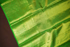 Kanchi Pattu Saree Bridal Collection Green Floral Zari | Ande Silks