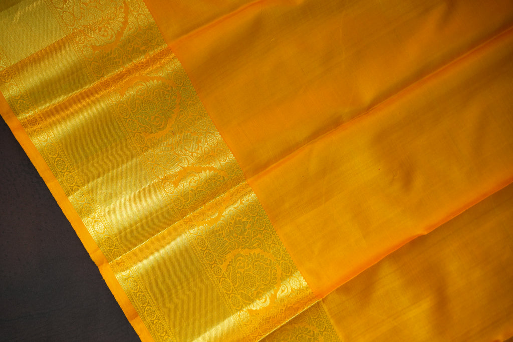 Kanchi Printed Kalamkari Saree with Elegant Zari Border