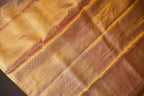 Yellow Kanchi Meena Border Saree with Rich Zari Pallu