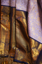 Bridal Maharani Border Saree with Regal Zari Weave