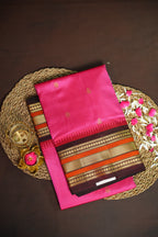 Kanchi Soft Silk Saree with Rich Zari Border