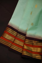 Kanchi Soft Silk Saree with Zari Border