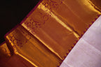 Royal Red Pattu Lehanga Saree with Rich Zari Border