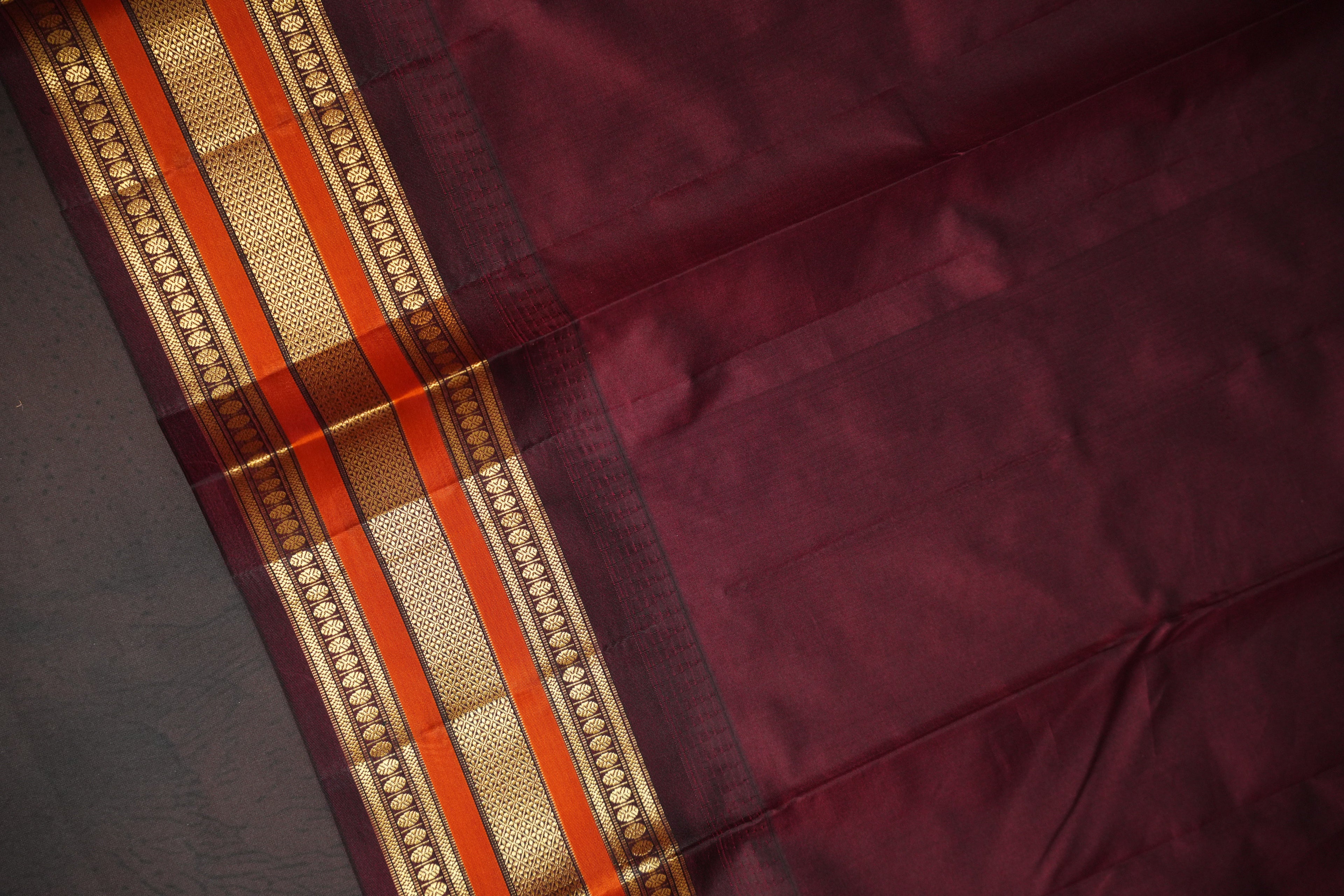 Kanchi Soft Silk Saree with Rich Zari Border