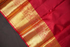 Mustard Yellow Kanchi Pattu Saree with Rich Zari Border
