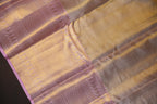 Pastel Pink Kanchi Bridal Saree with Paisley Zari Design