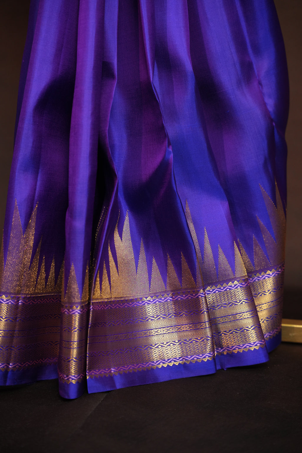 Kanchi Vintage Classic Collection Saree in Royal Blue