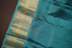 Purple Kanchipuram Vintage Saree with Contrast Zari Border