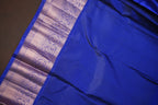 Purple Kanchipuram Vintage Saree with Zari Border