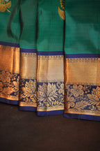 Emerald Green Kanchipuram Vintage Collection Saree
