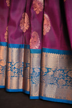 Magenta Kanchipuram Vintage Collection Saree