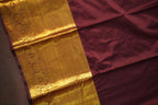 Royal Blue Kanchipuram Vintage Saree with Gold Zari Weaving