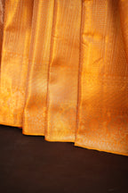 Golden Kanchipuram Pattu Jari Wrap Saree