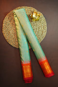 Gadwal Muniya Border Saree