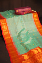 Gadwal Muniya Border Saree
