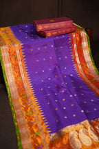 Gadwal Muniya Border Saree